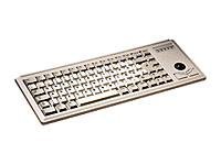 Cherry Slim Line Compact-Keyboard G84-4400 - Tastatur - Laser - 84 Tasten QWERTZ - Grau
