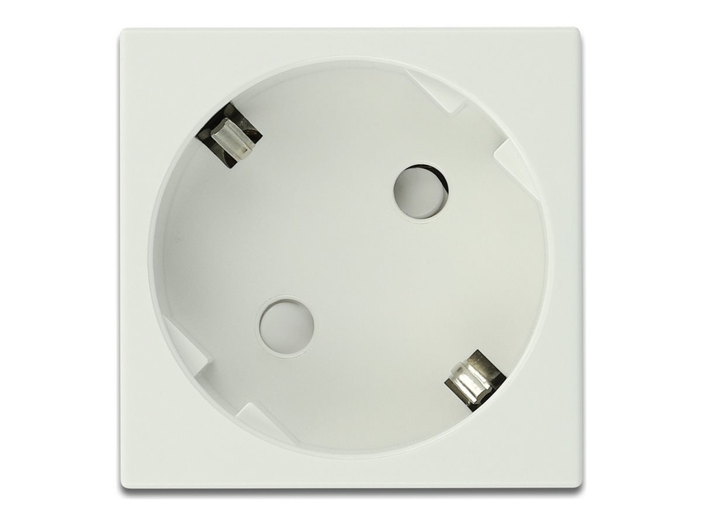 Delock Easy 45 - Steckdose - 2P - Typ F - mit Verschluss