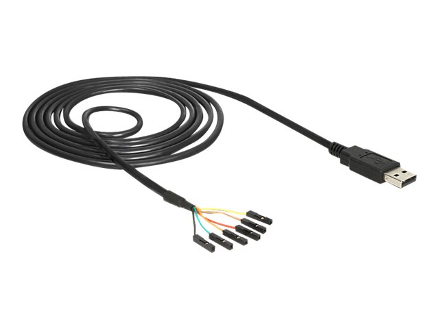 Delock Converter USB 2.0 > Serial-TTL 6 pin pin header connector individually 1.8 m (5 V)