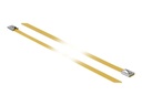 Delock Kabelbinder - 50 cm - Gelb (Packung