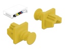 Delock Schutzumschlag - Gelb (Packung mit 10)