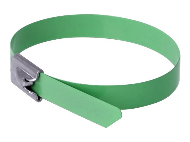 Delock Kabelbinder - 40 cm - grün (Packung
