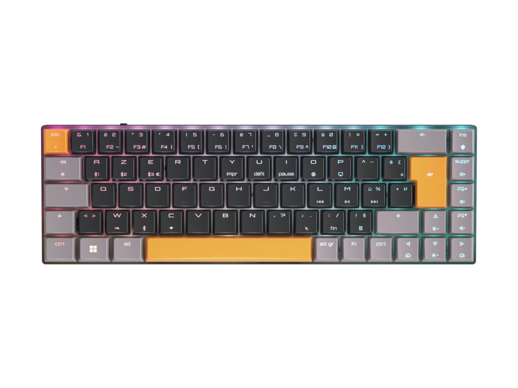 Cherry MX LP 2.1 - Tastatur - kompakt - Hintergrundbeleuchtung