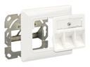 Delock Keystone Wall Outlet - Wanddose - Pure