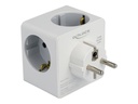 Delock Netzteil - 16 A - 6 Ausgabeanschlussstellen (24 pin USB-C, 2 x 9-polige USB Typ A, 3 x Stecker CEE 7/3)
