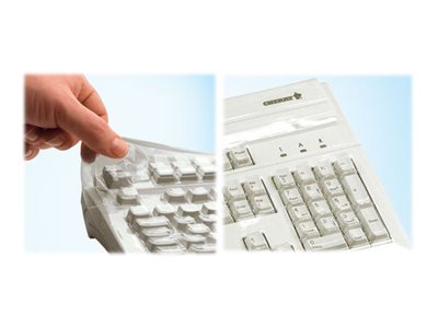 Cherry CompuCover KeySkin - Tastatur-Abdeckung - durchsichtig
