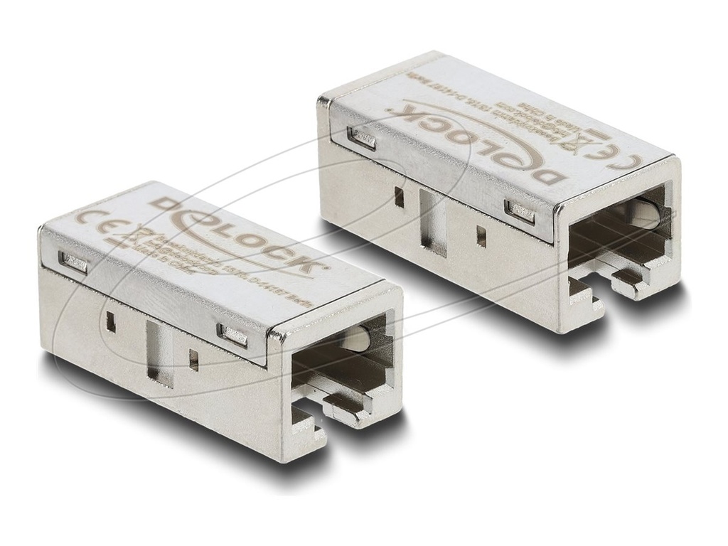 Delock Netzwerkkoppler - RJ-45 (W) zu RJ-45 (W)