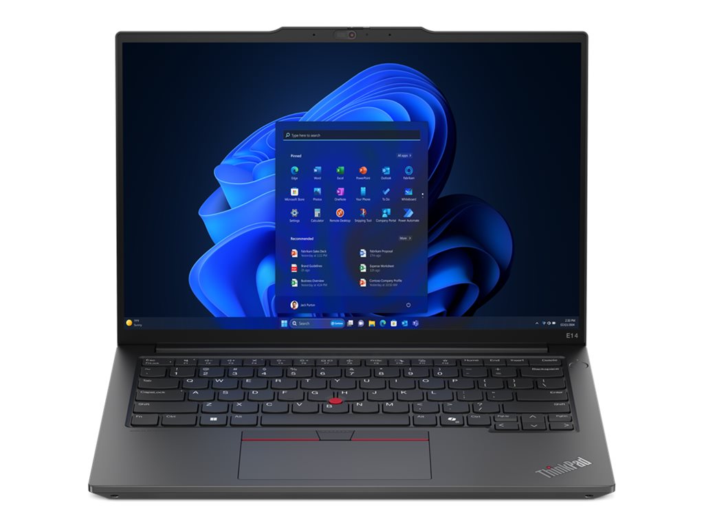 Lenovo ThinkPad E14 Gen 6 21M7 - 180°-Scharnierdesign - Intel Core Ultra 5 125H - Win 11 Pro - Intel Arc Graphics - 16 GB RAM - 512 GB SSD TCG Opal Encryption 2, NVMe - 35.6 cm (14")