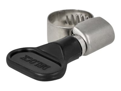 Delock Butterfly - Schlauchschelle - geeignet für 8 - 12 mm Schlauch - Schwarz (Packung mit 10)