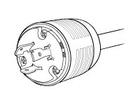 Juniper Stromkabel - NEMA L6-20 (M)