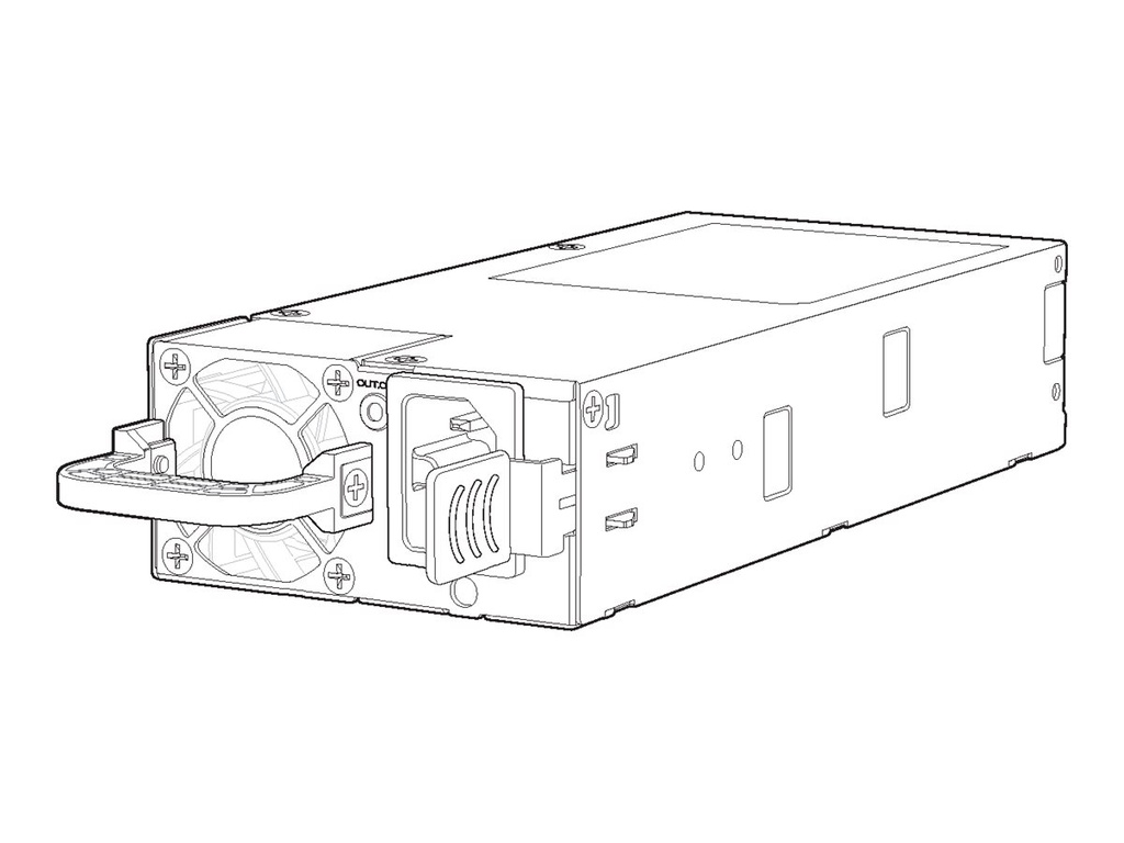 Juniper Stromversorgung redundant / Hot-Plug (Plug-In-Modul)