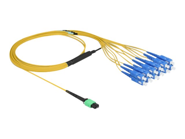 Delock Fan-out-Kabel - MPO/UPC Single-Mode (W)
