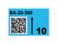 Brother Roll of pre-cut labels for racks and pal