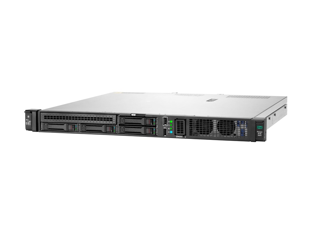HPE ProLiant DL20 Gen11 - Server - Rack-Montage - 4U - 1-Weg - 1 x Xeon 6325P / 3.5 GHz - RAM 32 GB - SATA/SAS/NVMe - Hot-Swap 6.4 cm (2.5")