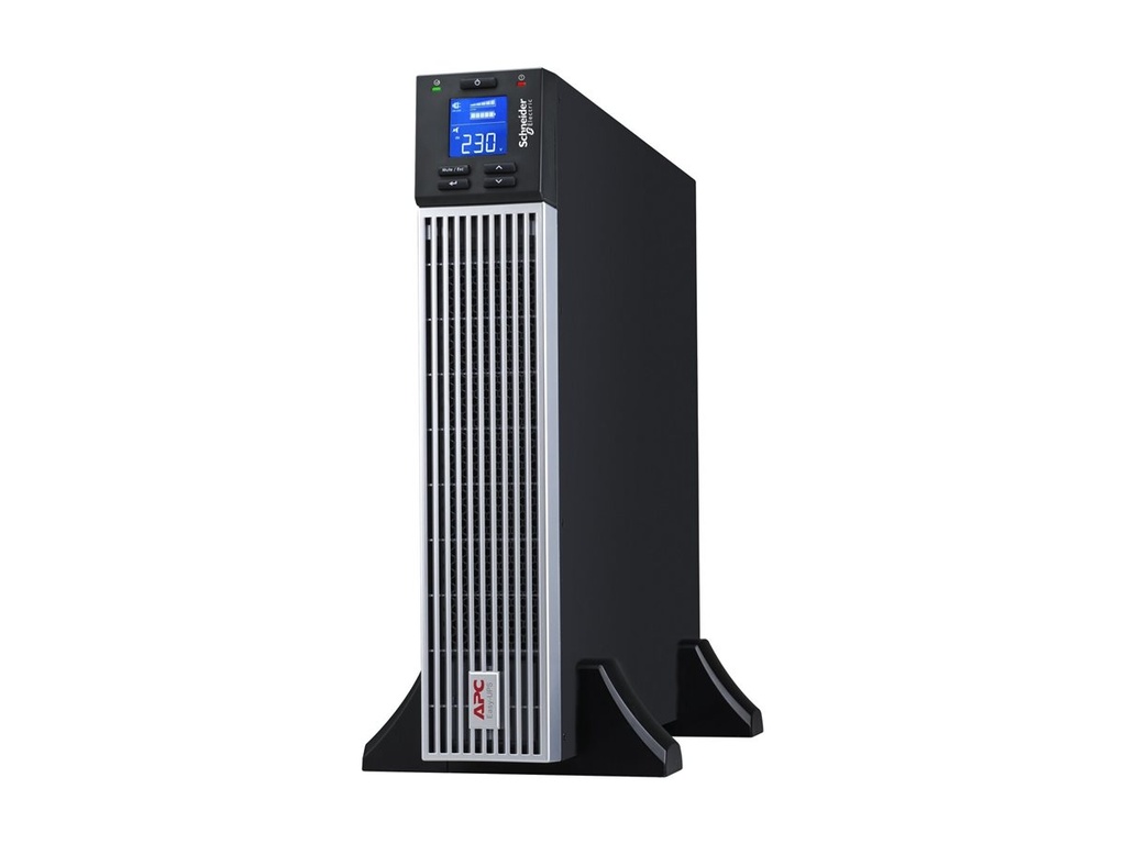 APC Easy UPS On-Line - USV (Rack - einbaufähig) - Wechselstrom 230 V - 900 Watt - 1000 VA - 1-phasig - 1 x Batterie - Lithium-Ionen - RS-232, USB - Ausgangsanschlüsse: 6 - 2U - 48.3 cm (19")