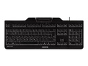 Cherry KC 1000 SC - Tastatur - USB - GB - Schwarz