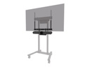 Neomounts AV60-500BL - Befestigungskit (Montageklammer, Laptop-Ablage) - für Videobar / Laptop - Universal - Schwarz - Bildschirmgröße: 109.2-279.4 cm (43"-110")