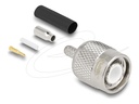 Delock Antennenanschluss - TNC (M) quetschen