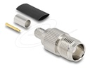 Delock Antennenanschluss - TNC (W) quetschen
