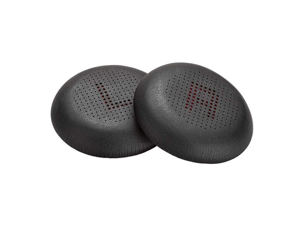 Poly HP Poly - Ohrpolster für Bluetooth-Headset - Kunstleder (Packung mit 2)