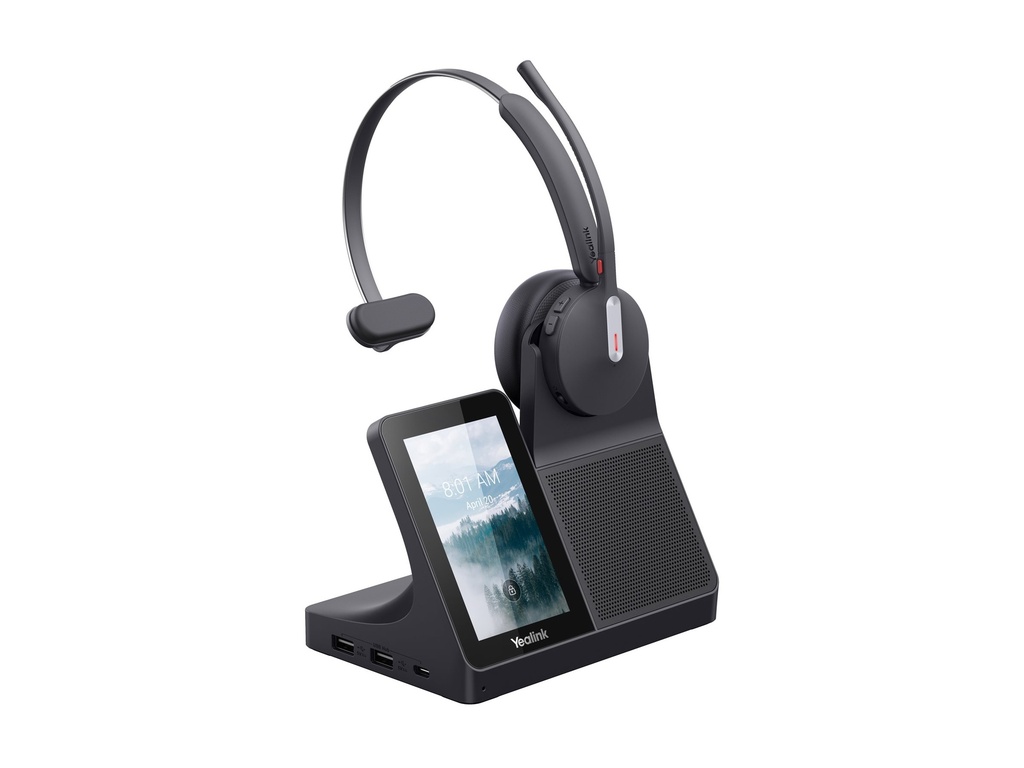 Yealink WH64 Mono - Headset - On-Ear - DECT /