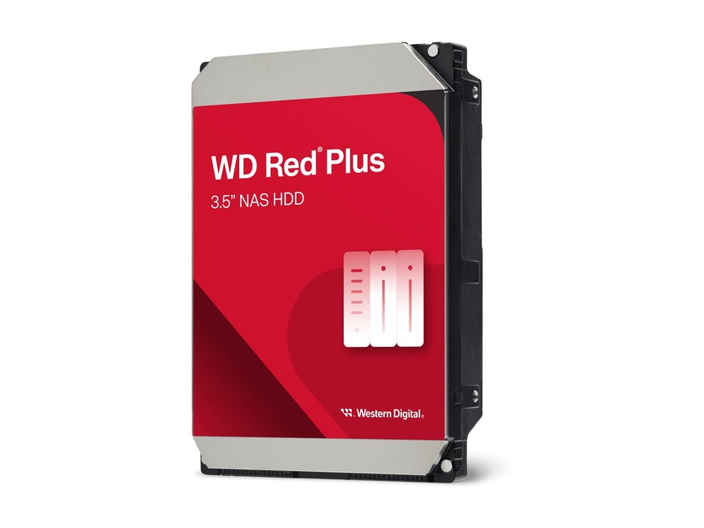 WD Red Plus - Festplatte - 4 TB - intern - 3.5" (8.9 cm)