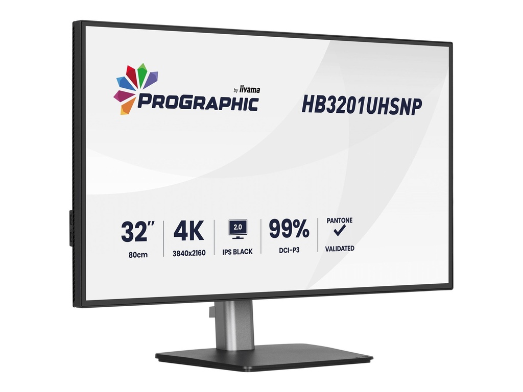 Iiyama ProGraphic HB3201UHSNP-B1 - LED-Monitor - 80 cm (31.5")