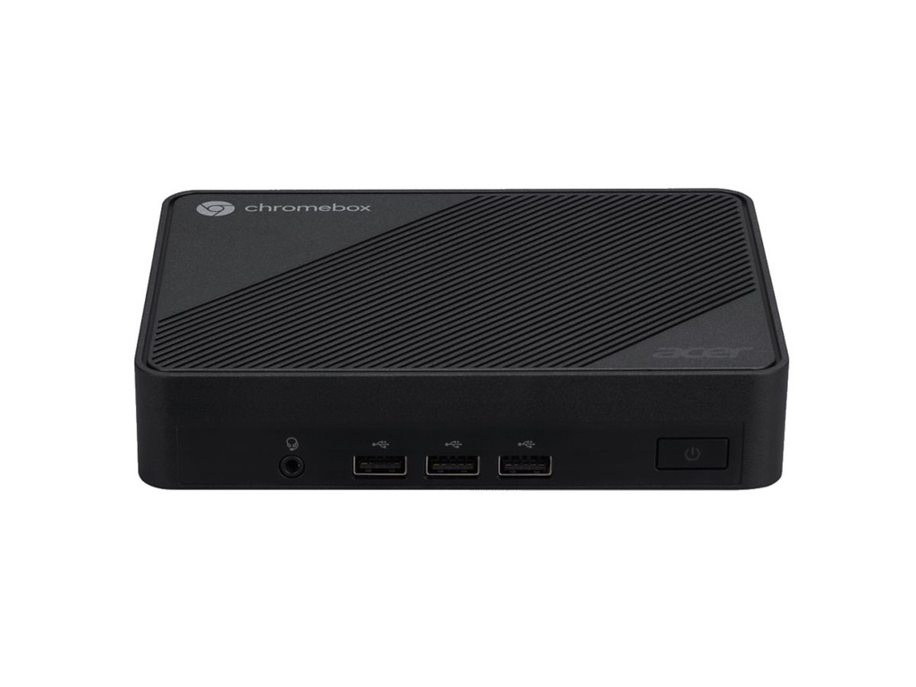 Acer Chromebox Mini CXM2 - Mini-PC - 1 x N-series N150 / 800 MHz - RAM 8 GB - Flash - eMMC 64 GB - Intel Graphics - Wi-Fi 6E, Bluetooth, 1GbE - WLAN: 802.11a/b/g/n/ac/ax (Wi-Fi 6E)