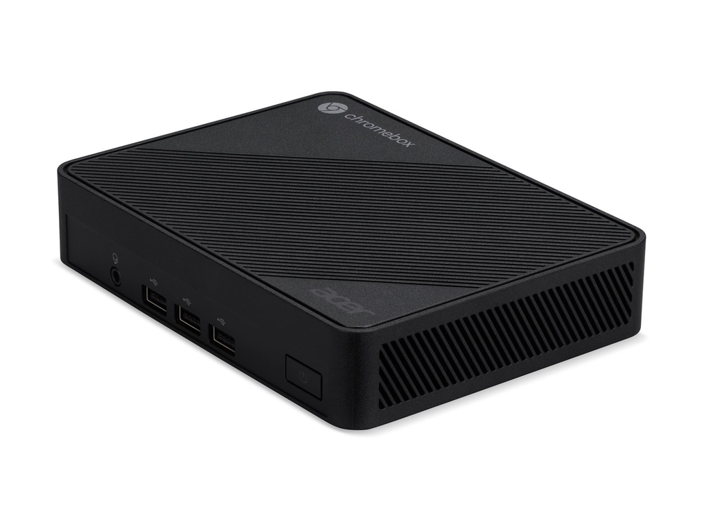 Acer Chromebox Mini CXM2 - Mini-PC - 1 x N-series N150 / 800 MHz - RAM 8 GB - Flash - eMMC 64 GB - Intel Graphics - Wi-Fi 6E, Bluetooth, 1GbE - WLAN: 802.11a/b/g/n/ac/ax (Wi-Fi 6E)