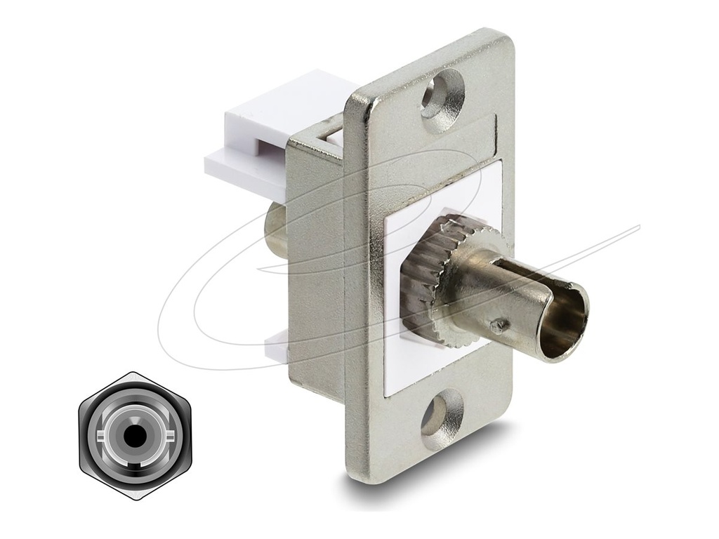 Delock Netzwerkkoppler - ST multi-mode (W)