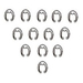 Zebra Ring E YEL 100 CNT HW45947