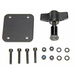 Brodit Suction Cup Mount - Passive Halterung - Drinnen - Schwarz
