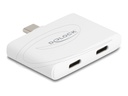 Delock USB-Adapter - USB-C (M) zu USB-C (W)