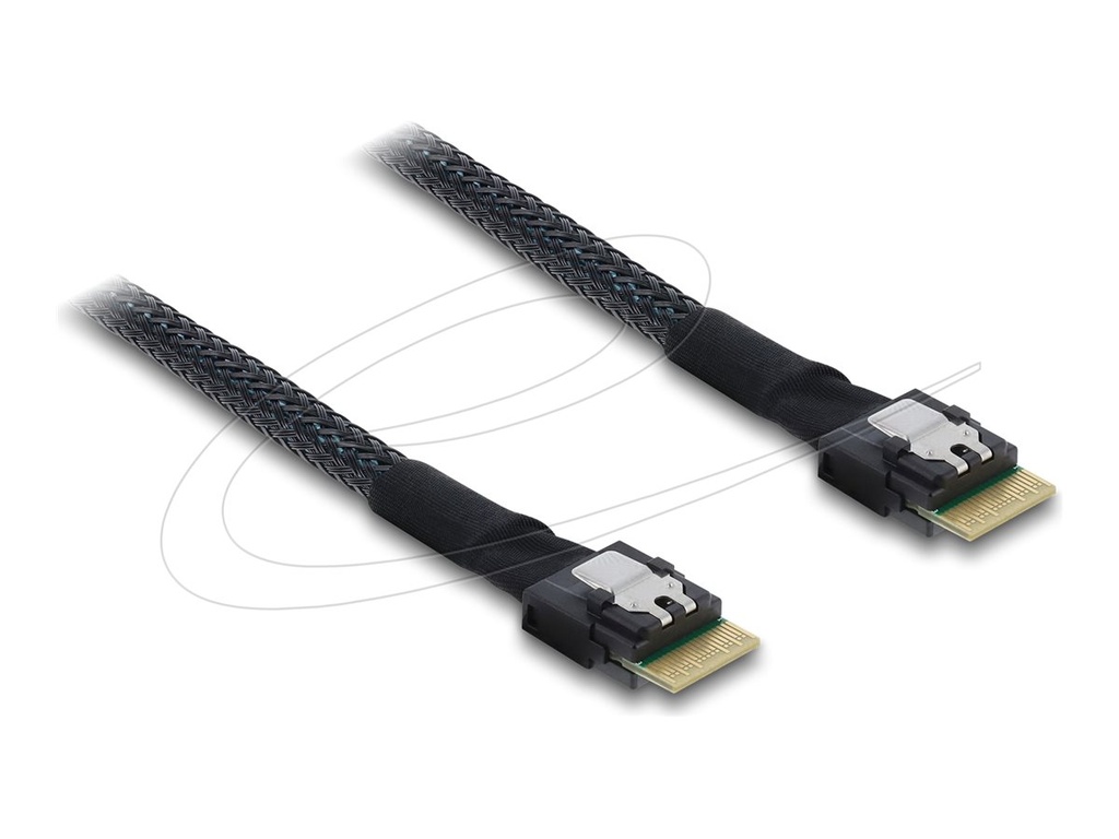 Delock Internes SAS-Kabel - 4i Slim SAS (M)