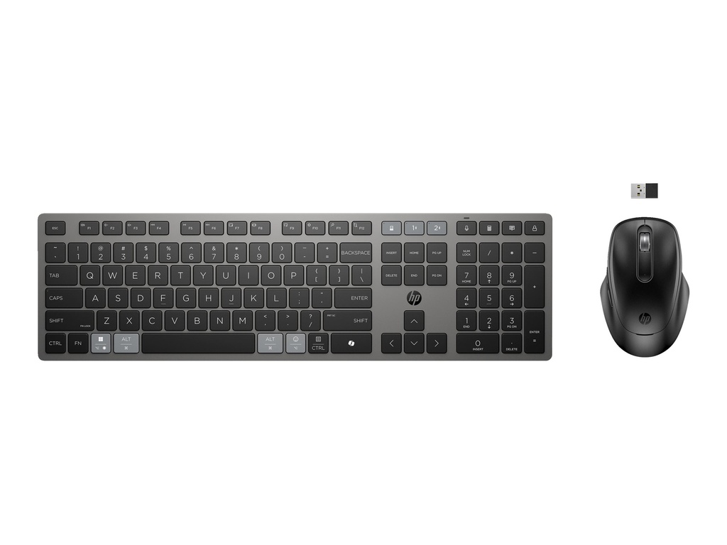 HP 725 - Tastatur-und-Maus-Set - Multi-Gerät