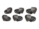 Poly HP Poly - Ohrstöpsel für Bluetooth-Headset - medium - Schwarz (Packung mit 2)