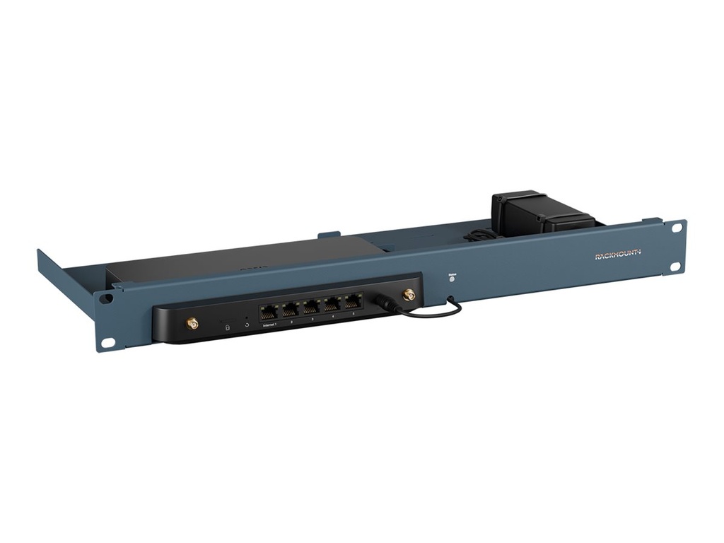 Rackmount.IT RM-CI-T26 - Montagesatz für Netzwerkgeräte - Rack montierbar - cisco metallisch blau - 1U - 48.3 cm (19")