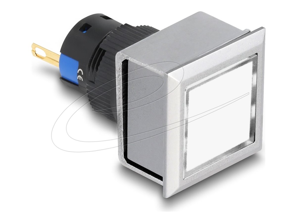 Delock Anzeigemodul - 16 mm, plastic, solder
