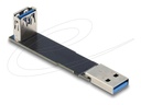 Delock USB-Adapter - USB (M) zu USB (W) gewinkelt