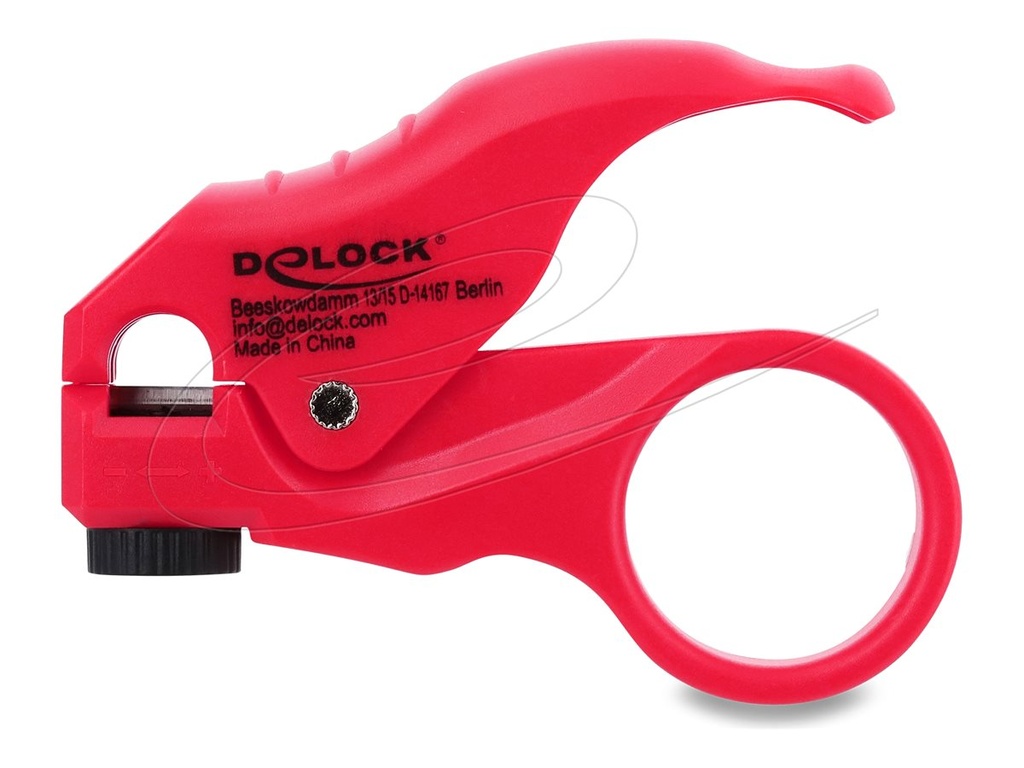 Delock Kabel-Abisolierzange - Rot