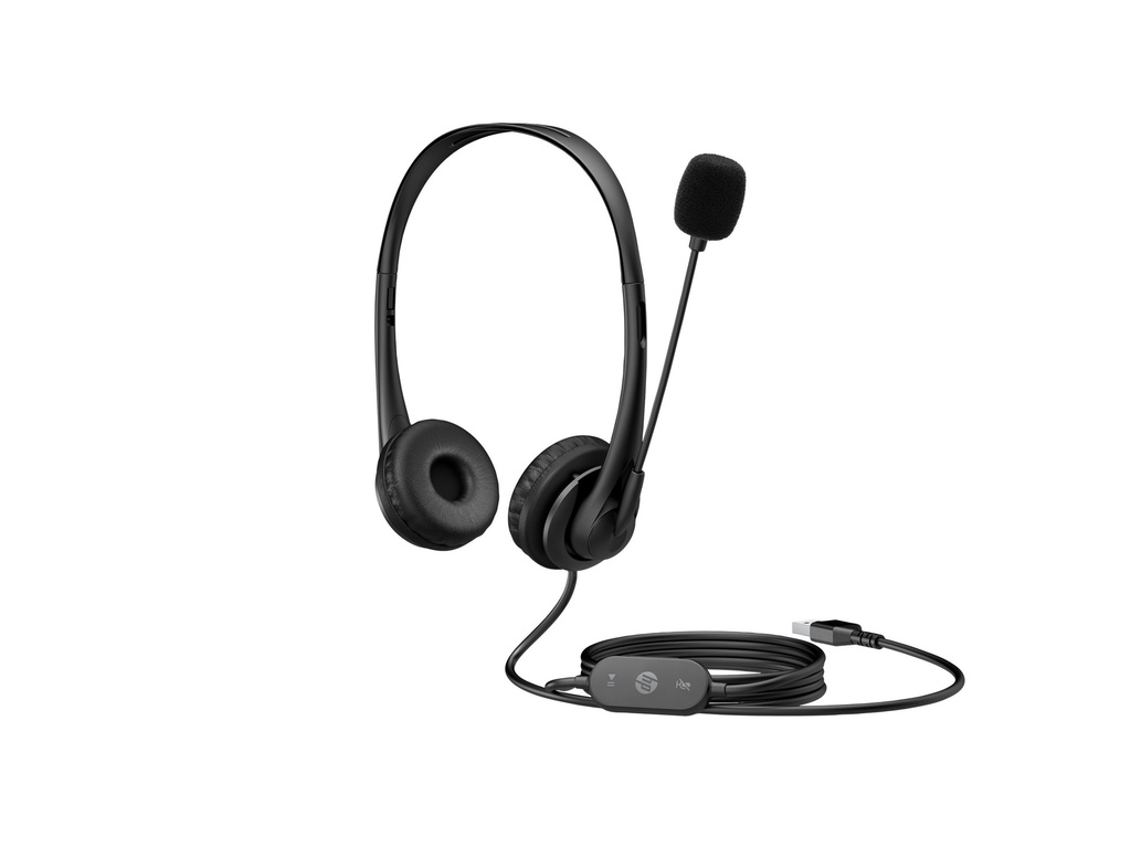 HP G2 - Headset - On-Ear - kabelgebunden - USB
