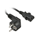 Synergy 21 Netzkabel 230V Schutzkontakt CEE7 Stecker ->Kaltgeräte IEC-C13 Buchse Black - Kabel - Strom/Netzteil