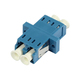 Synergy 21 LWL-Kupplung LC-Buchse/LC-Buchse 9/125u Singlemode duplex PVC Keramikhülse - Single- bzw. Monomode-Faser - Duplex