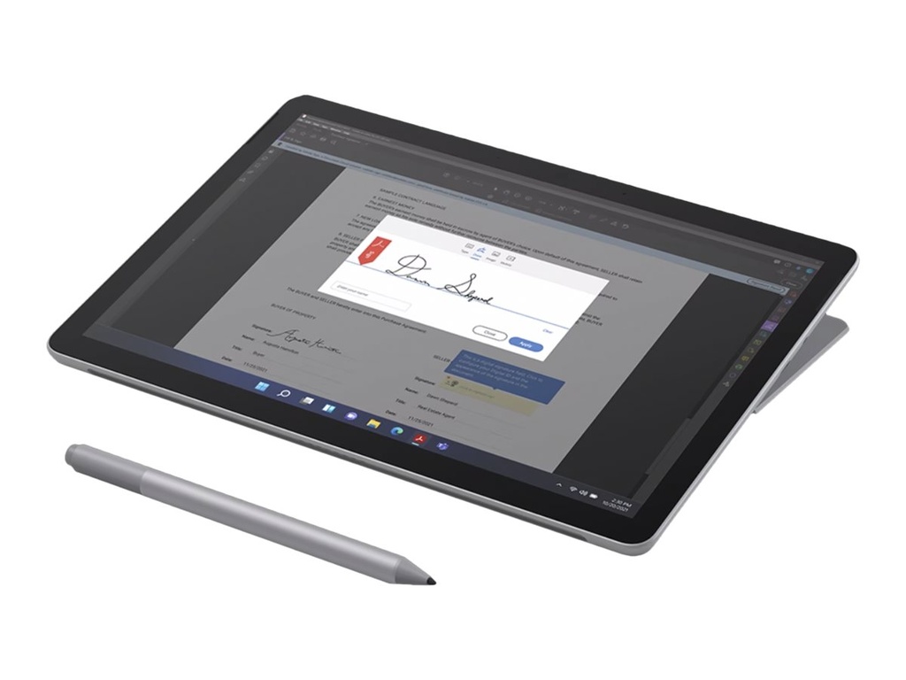 Microsoft Surface Go 4 for Business - Tablet - Intel N-series N200 / 1 GHz - Win 11 Pro - UHD Graphics - 8 GB RAM - 128 GB SSD UFS - 26.7 cm (10.5")