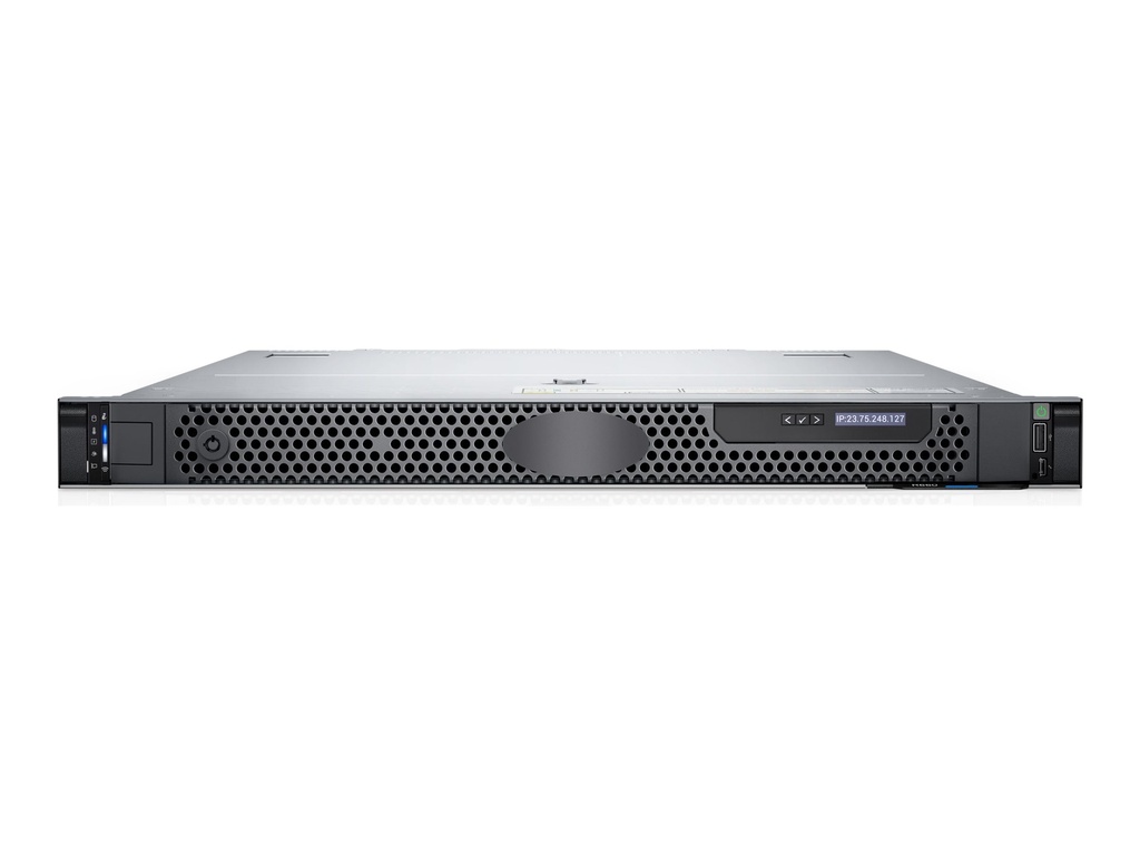 Dell PowerEdge R660xs - Server - Rack-Montage - 1U - zweiweg - 1 x Xeon Silver 4514Y / 2 GHz - RAM 64 GB - SAS - Hot-Swap 6.4 cm (2.5")