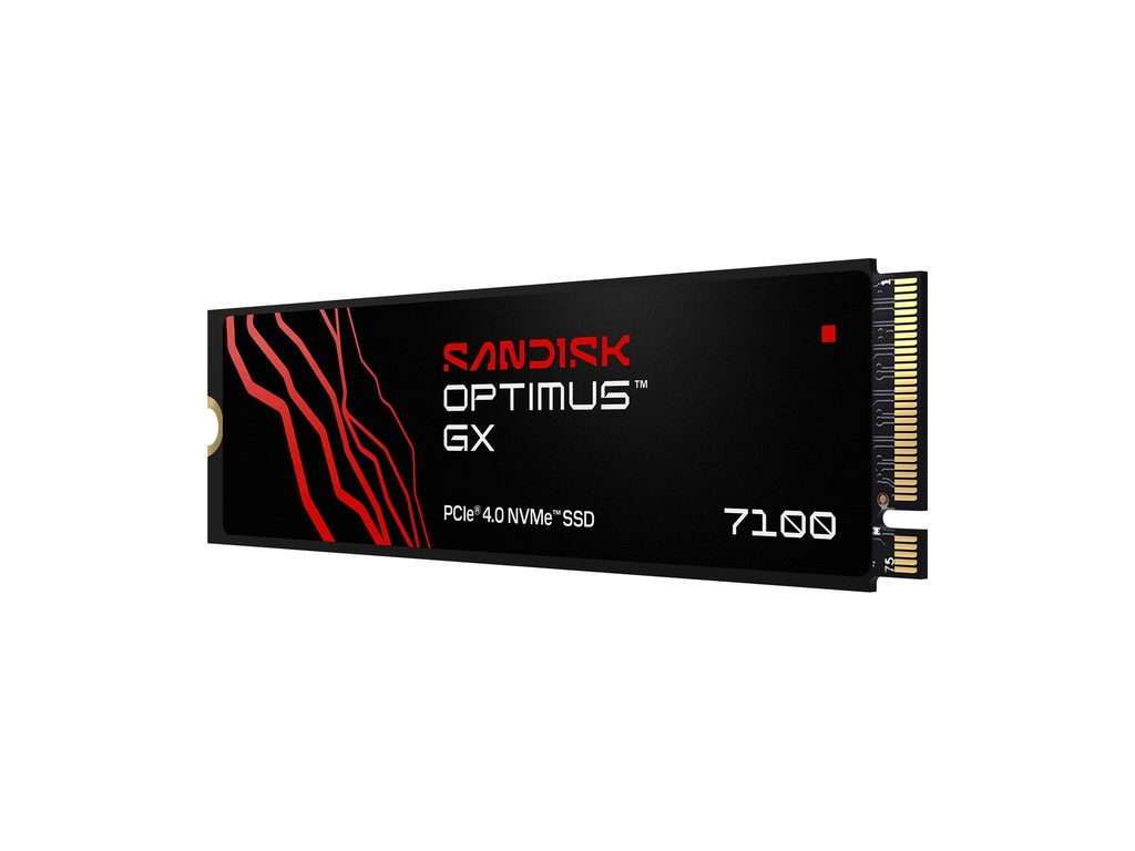 SanDisk Optimus GX 7100 - SSD - 4 TB - intern - M.2 2280 - PCIe 4.0 x4 (NVMe)