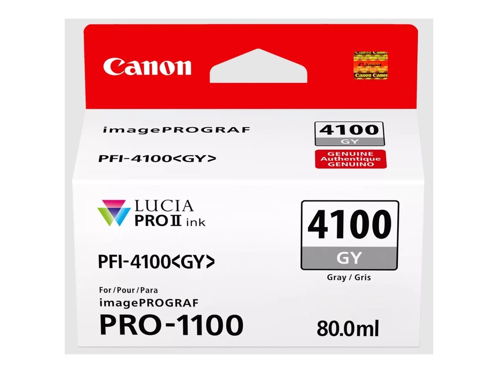 Canon PFI-4100 GY - 80 ml - Grau - original