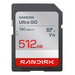 SanDisk Ultra GO SDXC 512GB - SDXC/Read 190MB/s/UHS-I - V10