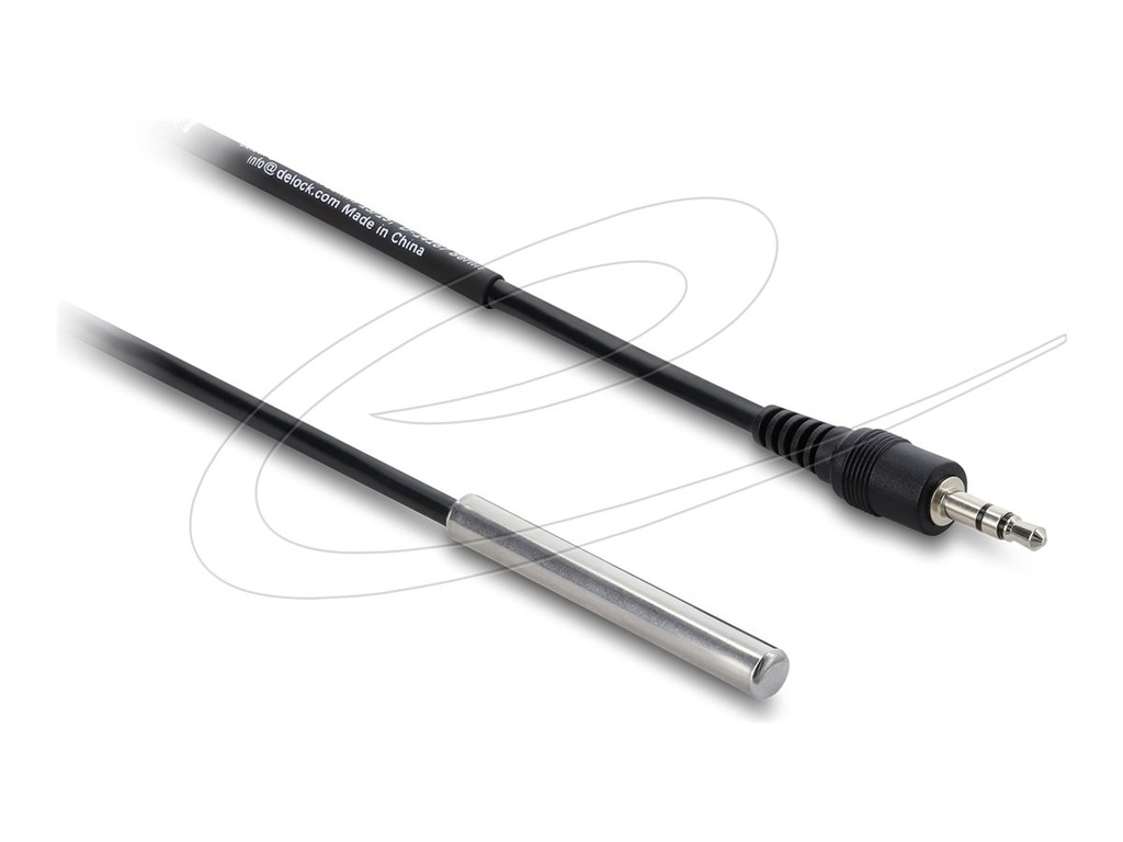 Delock Temperatursensor - Schwarz - 1 m