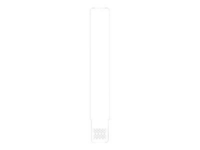 Zebra Z-Band UltraSoft - Polypropylen (PP) - Klebstoff - weiß - 25 x 178 mm 1500 Stck. (6 Rolle(n)